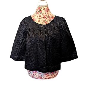 Apt. 9 textured cape/shrug